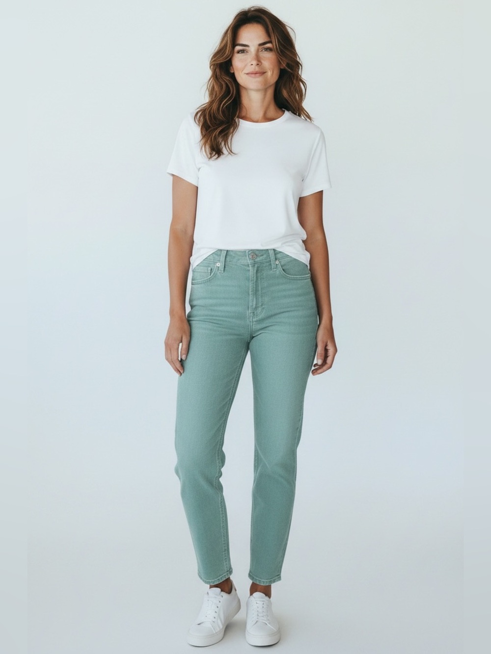 Loft Women’s Size 4 Light Blue Mid Rise Corduroy Modern Skinny Pants